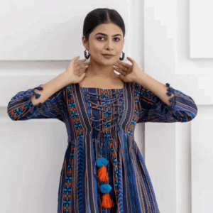 women silk blend kurti pant attached dupatta set (copy)